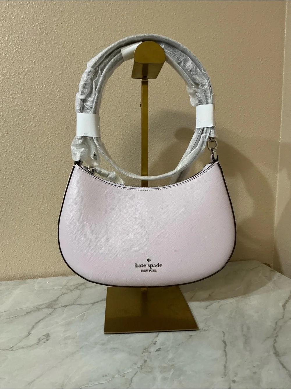 Kate Spade Saffiano Leather Lilac Moon Crossbody Bag. Absolutely Stunning 🤩